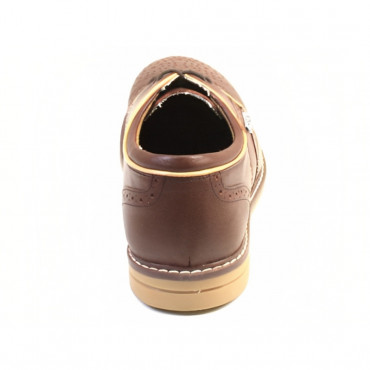 135954 BROWN-BEIGE Туфли мужские AIRBOX