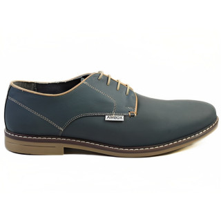 135955 BLUE-BEIGE Туфли мужские AIRBOX