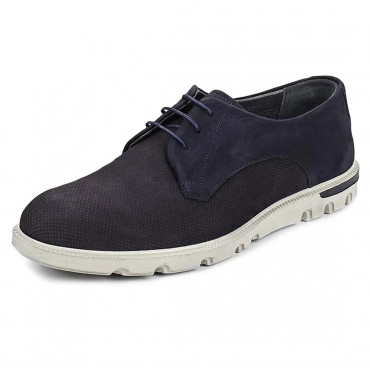 137506Navy blue Туфли