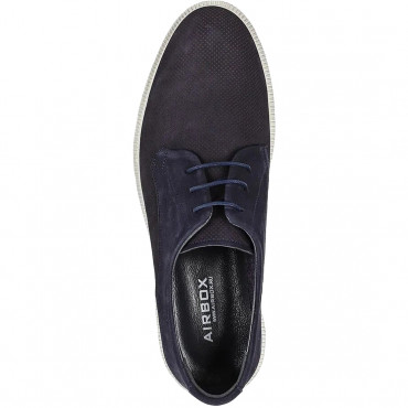 137506Navy blue Туфли