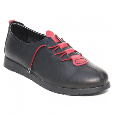 137600 black/bordo Туфли