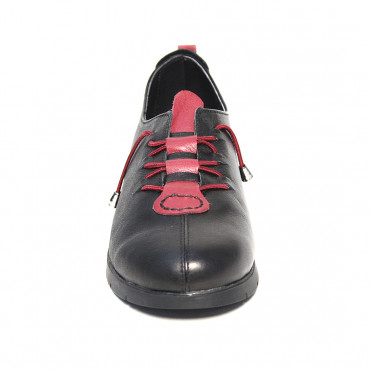 137600 black/bordo Туфли