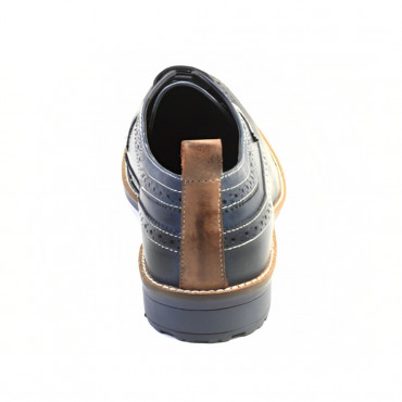 136033 ABBOTT Blue Туфли мужские AIRBOX