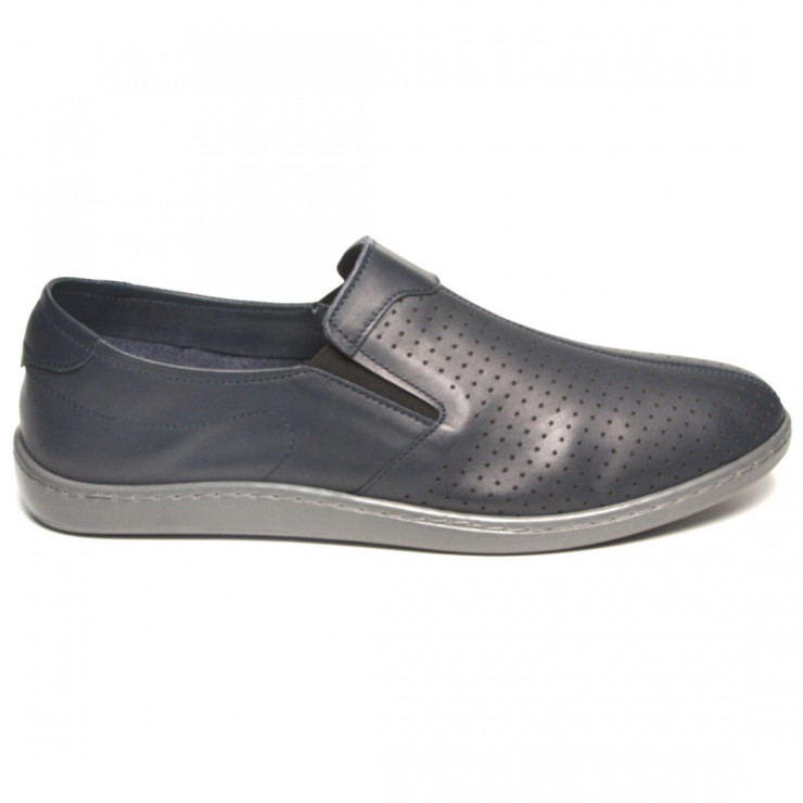 133344 Туфли navy blue