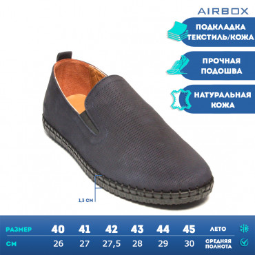 133347 Туфли navy blue