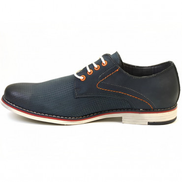 SH3548-3 NAVY Туфли мужские AIRBOX